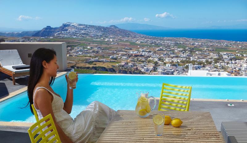 North Santorini A Luxury Spa Hotel Pýrgos Eksteriør billede