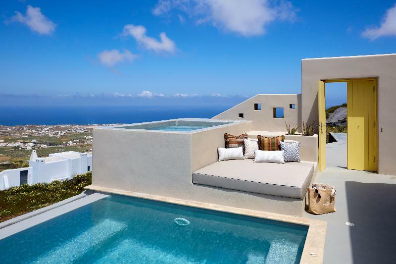 North Santorini A Luxury Spa Hotel Pýrgos Eksteriør billede